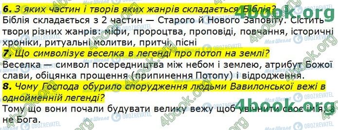 ГДЗ Українська література 9 клас сторінка Стр.30 (6-8)